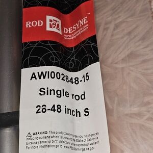 Curtain Rod  28-48 inch S